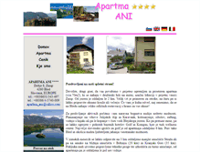 Tablet Screenshot of apartma-ani.com